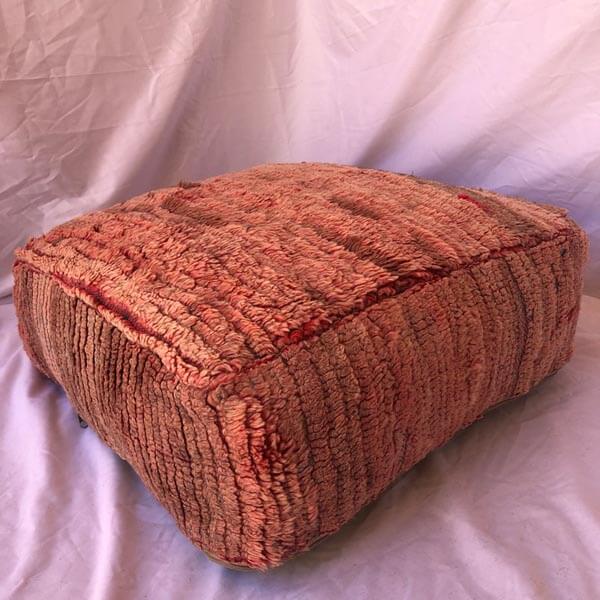 Vintage Berber Pouffe''