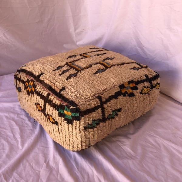 vintage azilal poufs