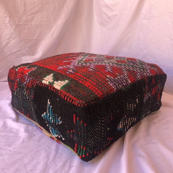 vintage moroccan poufs